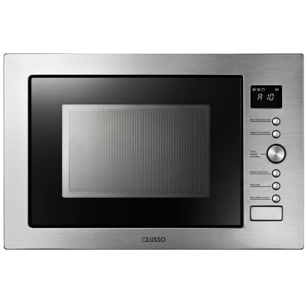 Dilusso MOV34GSS 34L Stainless Steel Built in Microwave Oven with Grill